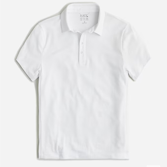 NWOT J crew Performance polo shirt with COOLMAX® classic - Picture 3 of 5